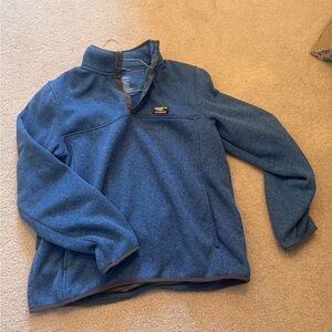 LL Bean fleece size L
